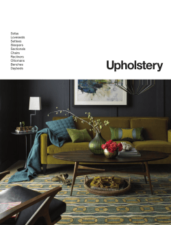 Upholstery - Crate and Barrel