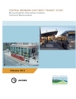 Traffic Operational Analysis Report