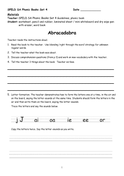 Abracadabra - Speld-sa