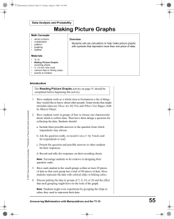 55 Making Picture Graphs