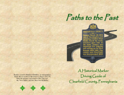 Historical Marker Booklet