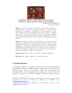 O Inferno de Dante e a simbologia do s&eacute;timo c&iacute;rculo The Dante`s