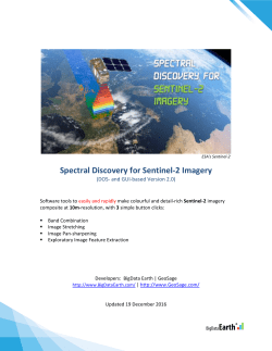 Spectral Discovery for Sentinel-2 Imagery