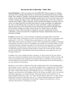 Beyond the Bar Fellowship Bio`s