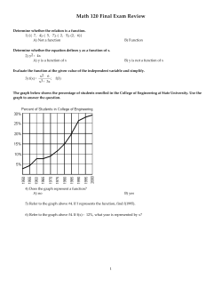 Math 120 Final Exam Review - Lansing Community College