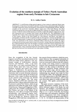 audley-charles_1988 N Australia evolution