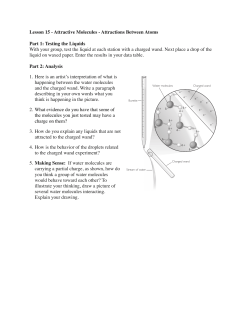 Attractive Molecules