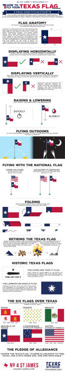 FLAG ANATOMY DISPLAYING HORIZONTALLY DISPLAYING