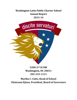 2013-14 (link is external) - DC Public Charter School Board