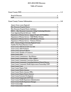 ESD Directory - grantesd.k12.or.us