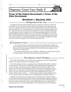 Supreme Court Case Study 2