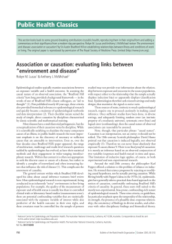 Public Health Classics - World Health Organization