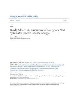 Deadly Silence: An Assessment of Emergency Alert Systems for