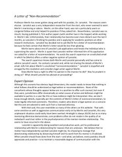 A Letter of &ldquo;Non-Recommendation&rdquo;