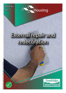 External repair and redecoration
