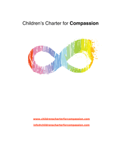 Childrenʼs Charter for Compassion