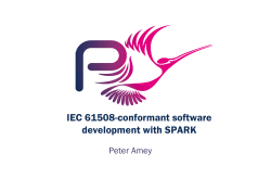 IEC 61508-conformant software development with
