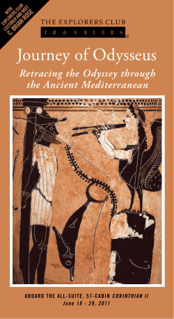 Journey of Odysseus - The Explorers Club