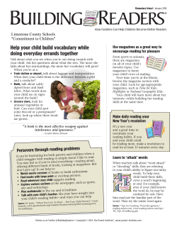Building Readers - Limestone County School District