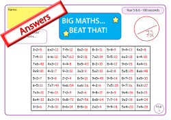 Answers - Wickham Market Primary School