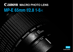 MACRO PHOTO LENS MP-E 65mm f/2.8 1-5