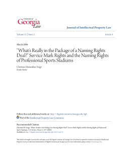 What`s Really in the Package of a Naming Rights Deal?