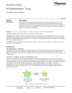 (M3) Redistribution Assay - Thermo Fisher Scientific