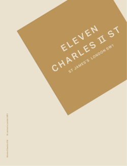 E le ven C ha rle s II S t S t J ames `s L ondon SW 1