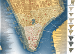1660 CASTELLO PLAN FOR NEW AMSTERDAM 1767 PLAN OF