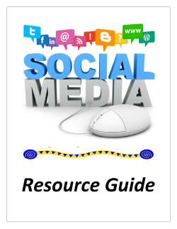 Social Media Resource Guide - Cumberland County Positive Youth