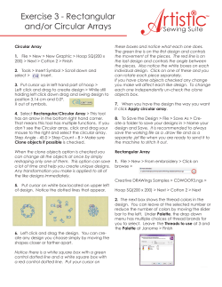 Rectangular and Circular Arrays