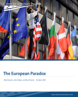 The European Paradox - Center for American Progress