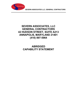 Severn Associates General Contractors