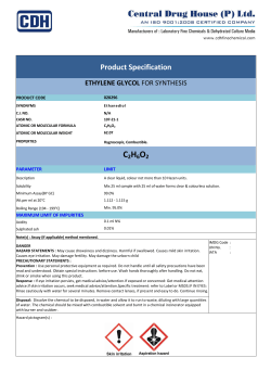 C2H6O2 - CDH Fine Chemicals