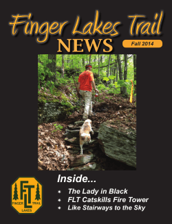 Inside... - Finger Lakes Trail