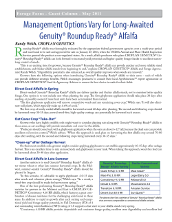 Forage Focus - Guest Column - Midwest Forage Association