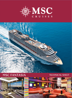 Msc FaNTasia - MSC Kreuzfahrten