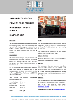203 Earls Court Road, London