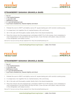 strawberry banana granola bars strawberry banana granola bars