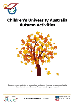 CUA Autumn Challenge 2017