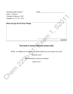 Exam 1 S11 answers