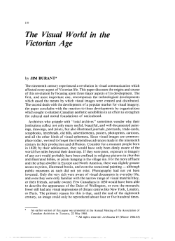 The Visual World in the Victorian Age