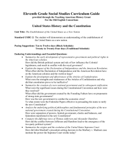 Revised Unit 02 Establishment of U.S.