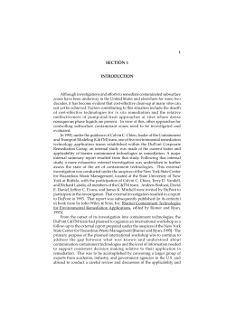 Assessment of Barrier Containment Technologies - CLU-IN
