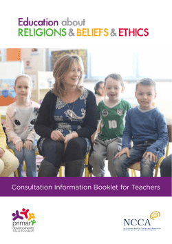 Education about Religions and Beliefs and Ethics