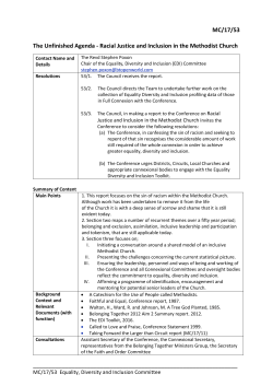 MC17-53 EDI Committee - The Methodist Church in Britain