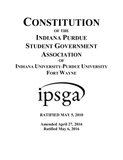 IPSGA Constitution