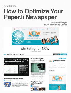 How to Optimize Your Paper.li Newspaper