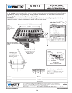 fd-490-f-4 - Watts Water Technologies