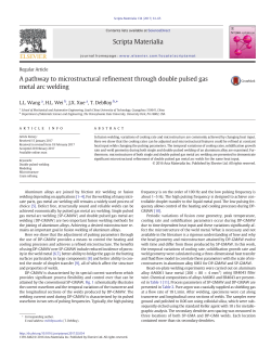A pathway to microstructural refinement through